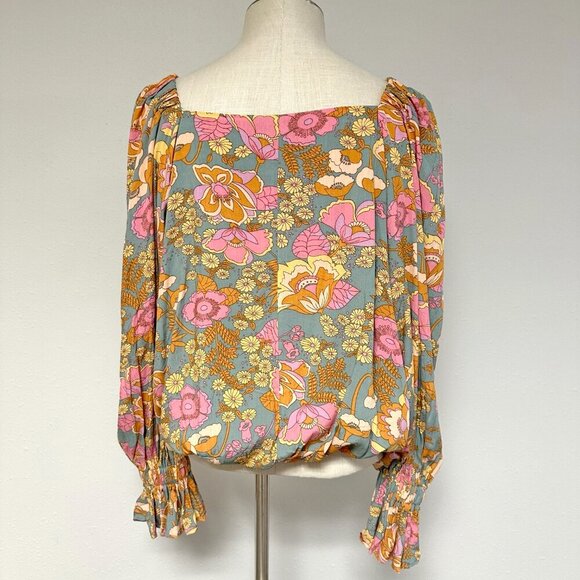 Easel Square Neck Blouse - Picture 5 of 10